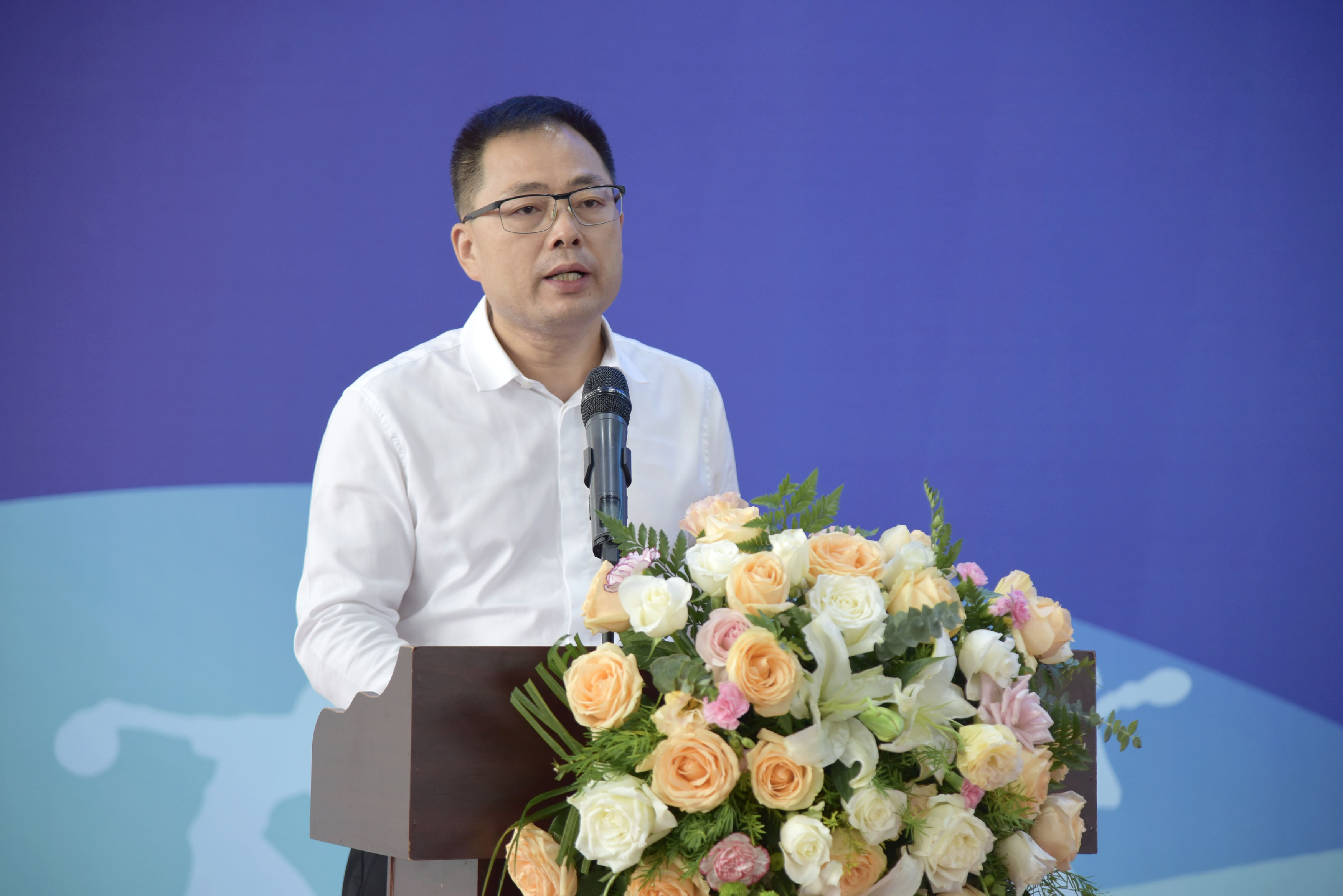 1.中交集团周文实副主任致辞并宣布开幕